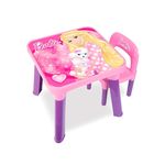 Mesa Infantil com Cadeira Barbie