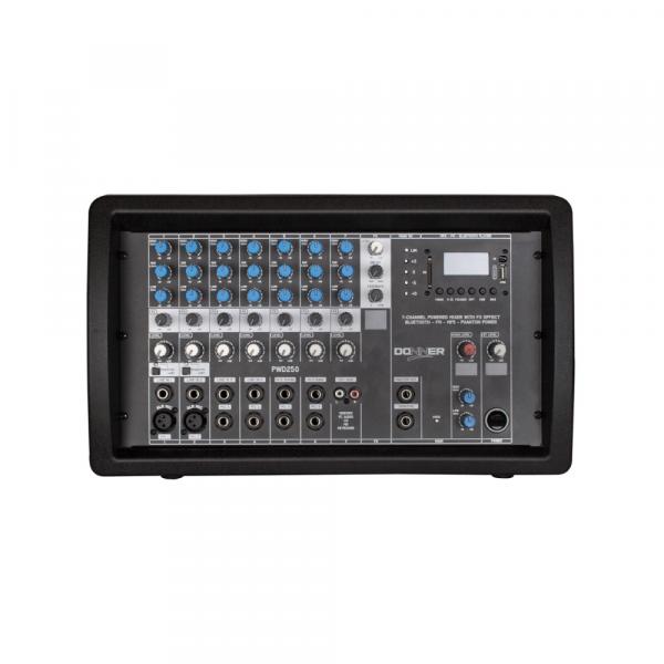 Mesa Mixer Amplificado Ll Audio Pwd250 250 Wrms