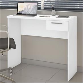 Mesa para Escritório Office 90 Cm com 1 Gaveta - BRANCO