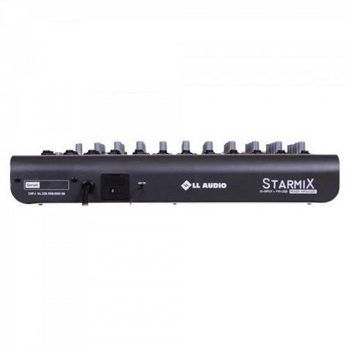Mesas de Som C/ 10 Canais Stereo Starmix XMS1002R Cinza Ll Audio