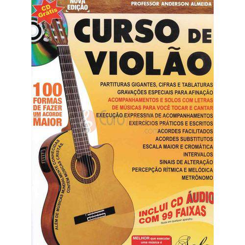 Método para Violão Livro+cd Professor Anderson Almeida Vol.1