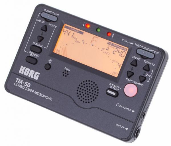 Metrônomo / Afinador Korg Tm50 Bk TM-50