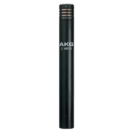 Microfone Akg C480 B Combo- Condensador Preto