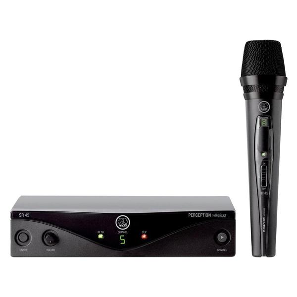 Microfone AKG de Mão Sem Fio U2-45 Perception Wireless VSet Band C/ Nf + Garantia