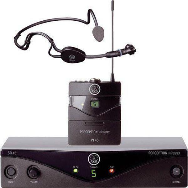 Microfone AKG Headset Sem Fio Perception Wireless PW SSETA Sport C/ Nf + Garantia
