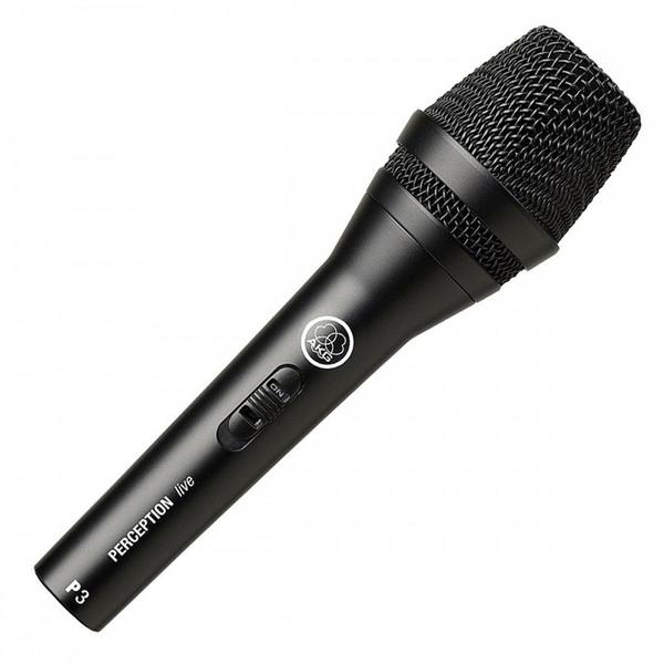 Microfone AKG P3S Dinâmico Vocal Live Instrumental