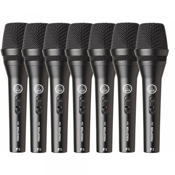 Microfone AKG P3S Perception Vocal Kit 7