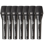Microfone AKG P3S Perception Vocal Kit Com 7 Unidades
