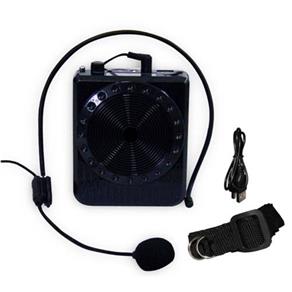 Microfone Amplificador de Voz e Caixa de Som com Usb e Bater
