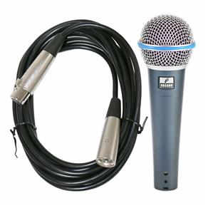 Microfone Arcano Dinamico com Fio Rhodon-8 Xlr-Xlr