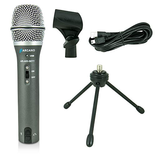 Microfone Arcano USB AR-A03-SETT