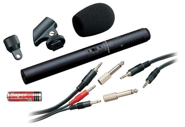 Microfone Audio Technica ATR6250 Condensador Shotgun