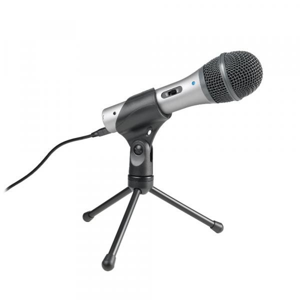 Microfone Audio-Technica Xlr Cardióide Atr2100-usb e Xlr