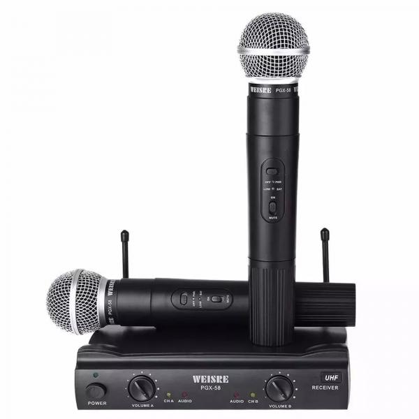 Microfone Duplo Weisre Pgx-58 - Voo