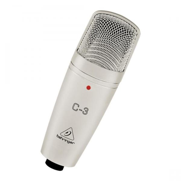 Microfone Behringer C3 Condensador Cardioide e Omnidirecional