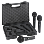 Microfone Behringer Xm1800s Kit 3 Peças Com Maleta