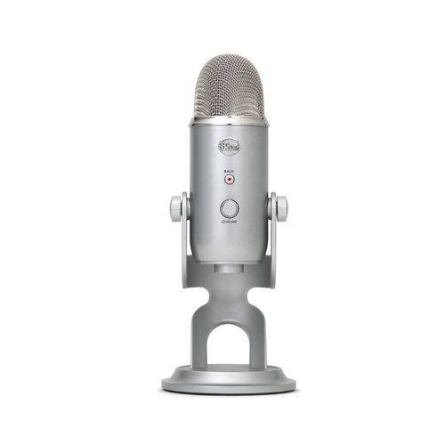 Microfone Blue Yeti Prata