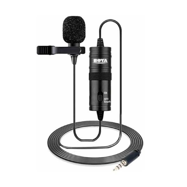 Microfone Boya BY-M1 Omnidirecional Preto