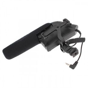 Microfone Boya BY-VM200P para Câmera DSLR, Filmadora e Gravador de Voz