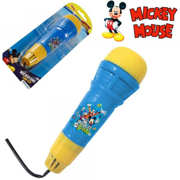 Microfone C/ Eco Mickey - Etitoys