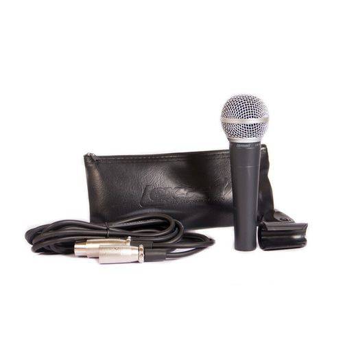 Microfone C/fio Cardioide C/cabo 3m C/cachimbo C/bag - Lm-58 - Lexsen