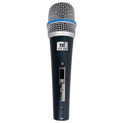 Microfone C/ Fio de Mão 57b-sw - Tsi
