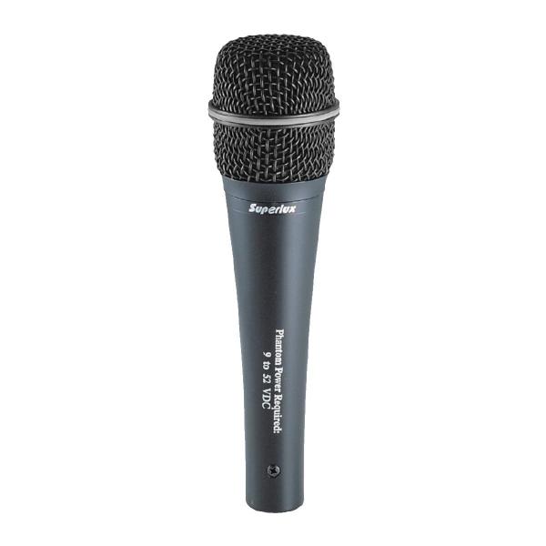Microfone C/ Fio de Mão Condensador - PRA 238 B Superlux