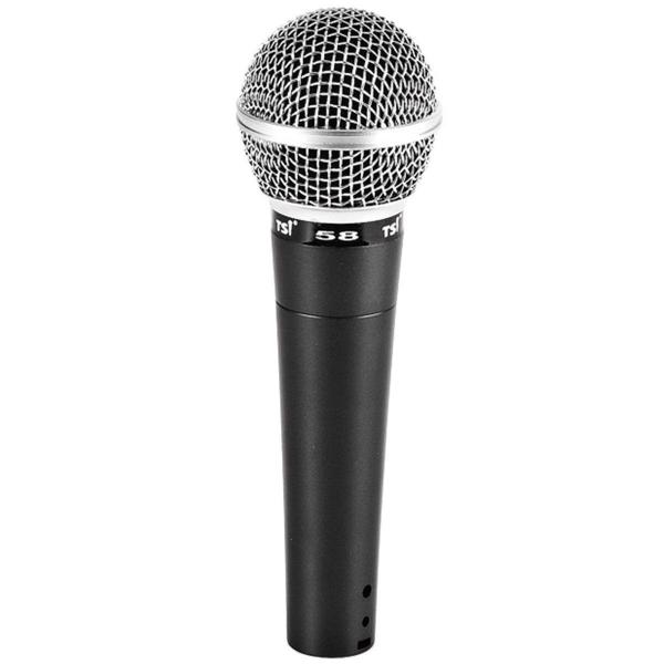Microfone C/ Fio de Mão Dinâmico - 58 TSI