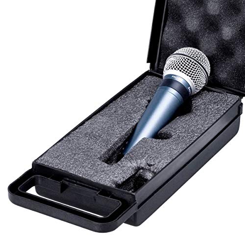 Microfone C/Fio de Mão Dinâmico P/Estúdio - PRO 248 Superlux