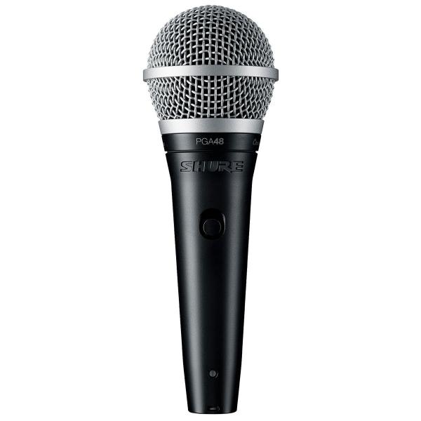 Microfone C/ Fio de Mão Dinâmico - PGA 48 LC Shure
