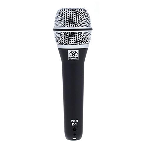 Microfone C/Fio de Mão Dinâmico - PRA D 1 Superlux
