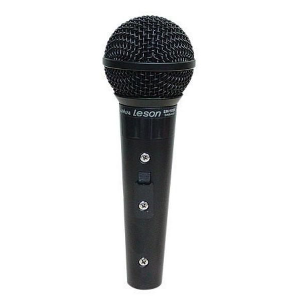 Microfone C/ Fio de Mão Dinâmico SM 58 P4 BK - Le Son - Leson