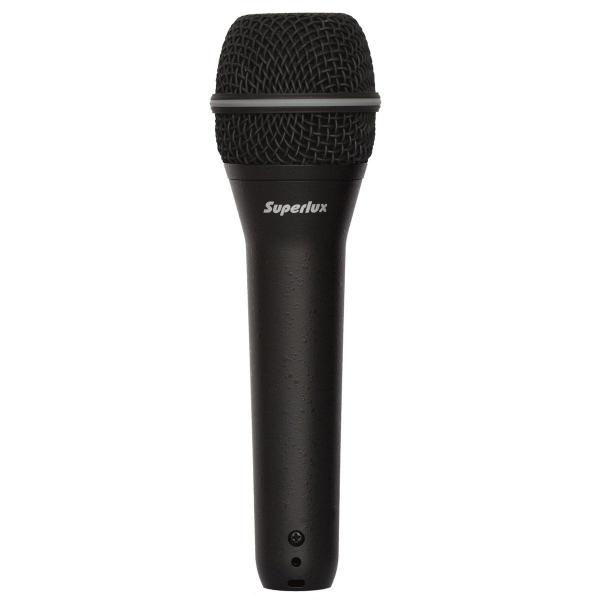 Microfone C/ Fio de Mão Dinâmico - TOP 258 Superlux