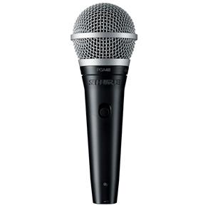 Microfone C/ Fio de Mão PGA48-LC - Shure