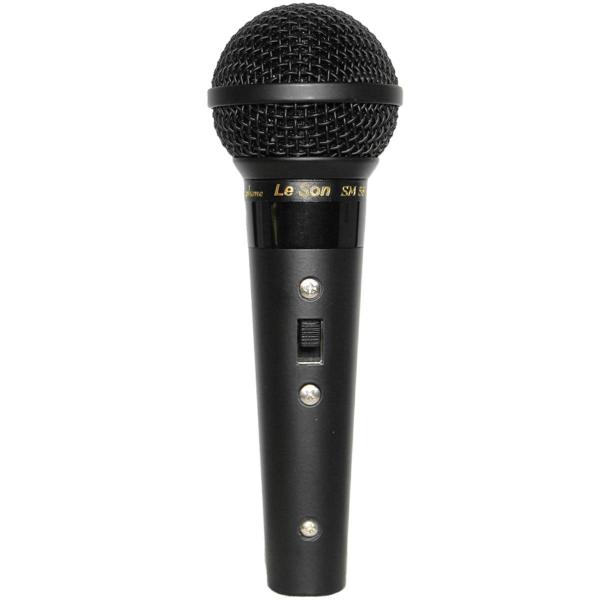 Microfone C/ Fio de Mão - SM 58 B Le Son - Leson
