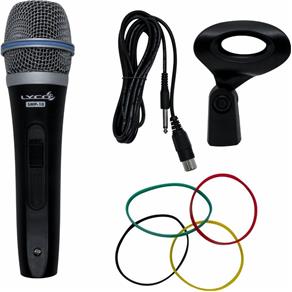 Microfone C/ Fio de Mão Smp10 Lyco Profissional com Cabo Smp 10