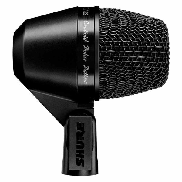 Microfone C/ Fio Dinâmico P/ Bumbo - PGA 52 XLR Shure