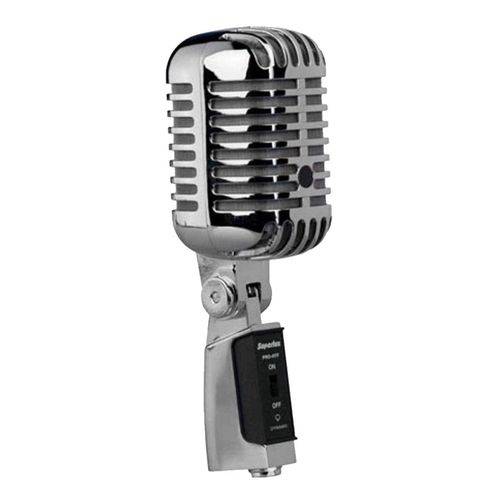 Microfone C/ Fio Dinâmico P/ Estúdio PRO H 7 F - Superlux