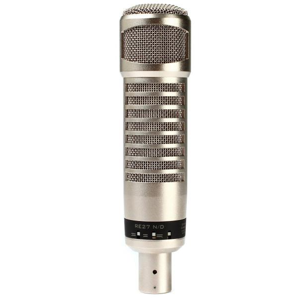 Microfone C/ Fio Dinâmico P/ Estúdio - RE 27 ND Electro-Voice