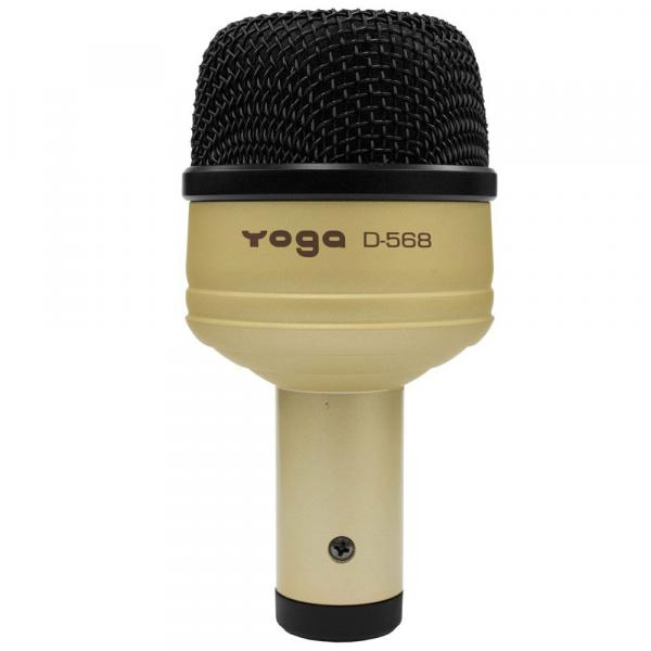 Microfone C/ Fio P/ Bumbo de Bateria - D 568 Yoga