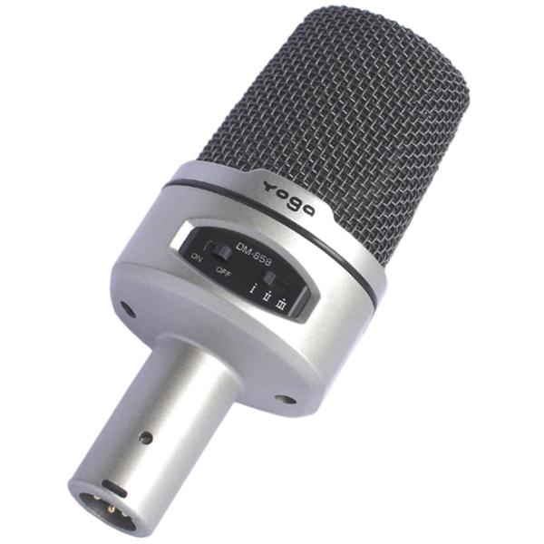 Microfone C/ Fio P/ Estúdio - DM 858 YOGA