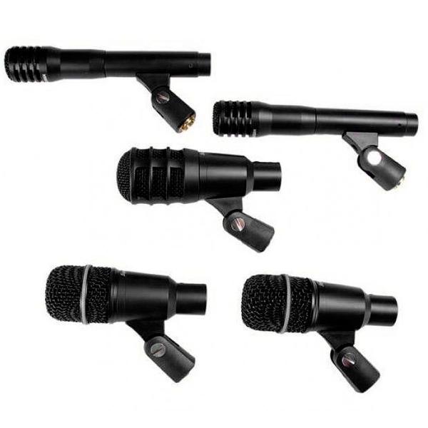 Microfone C/ Fio P/ Instrumentos de Percusão (5 Unidades) - DRK a 3 C 2 Superlux