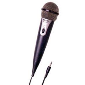Microfone C/ Fio Philips SBCMD110 Preto