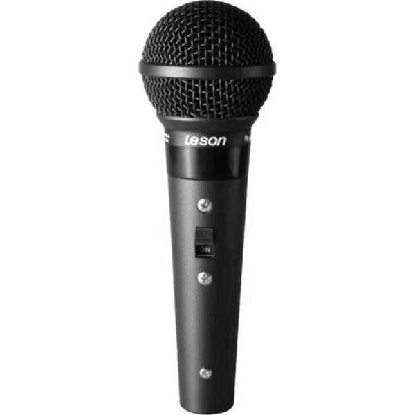 Microfone C/fio Sm-58 P4 Preto Leson - 32746