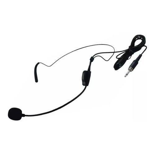 Microfone Cabeça Headset Jwl Rosca Ext P2 Tipo Jwl Lyco