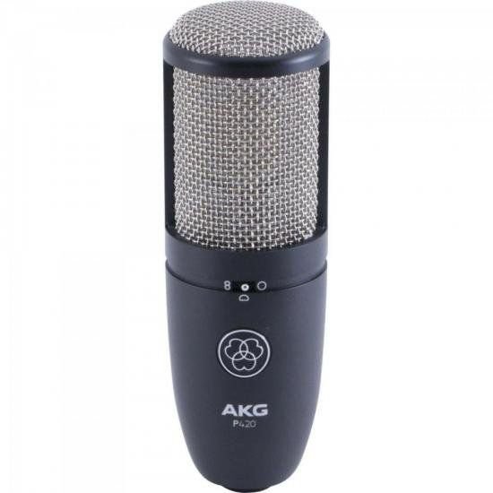 Microfone Cardioide P 420 Preto AKG
