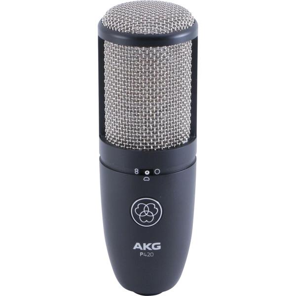Microfone Cardióide P 420 Preto AKG