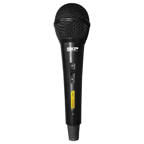 Microfone com Cabo Usb Podcast-300u - Skp