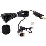 Microfone com fio condensador a bateria de lapela | Yoga | EM-100