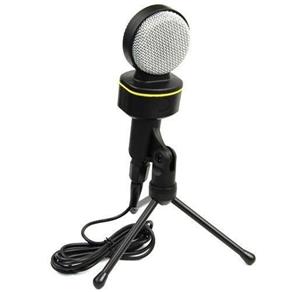 Microfone com Fio Condensador para Gravação em Estudio Pc P2